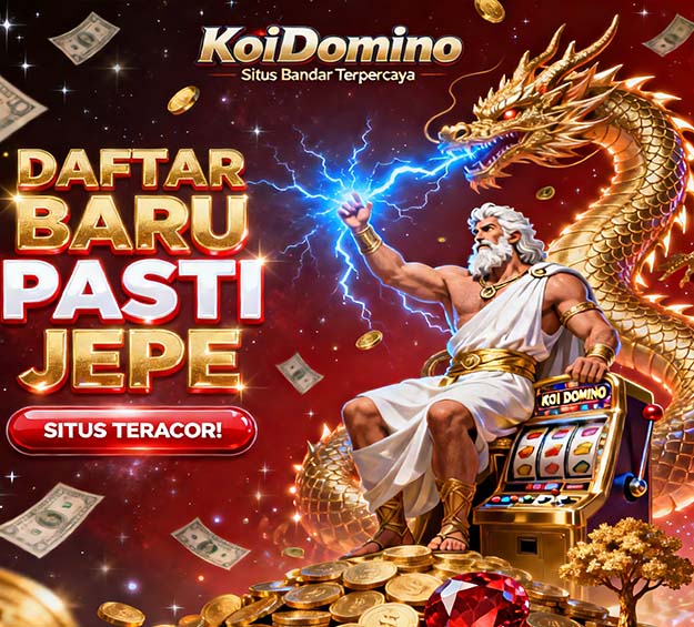 KoiDomino Slot SeaBank Online Terpercaya Bonus Melimpah